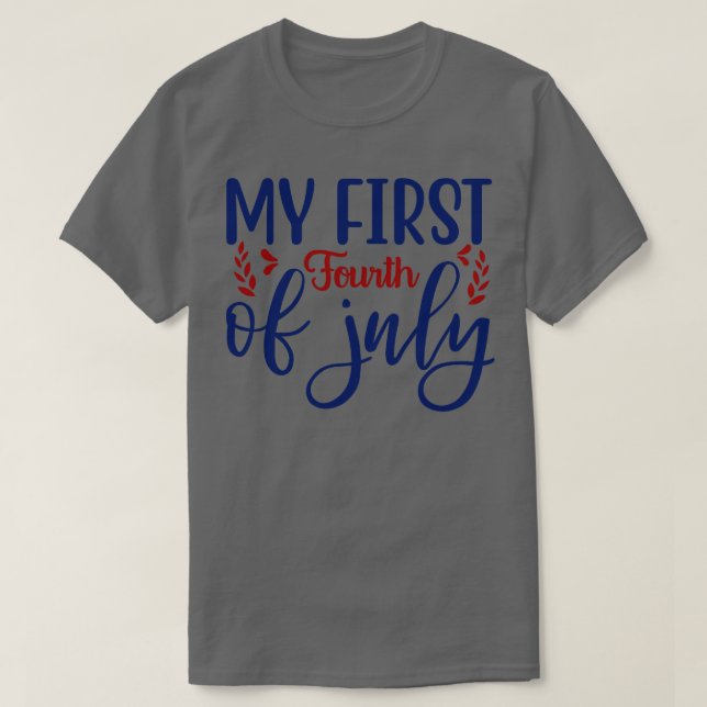 Mein erster Juli T-Shirt (Design vorne)