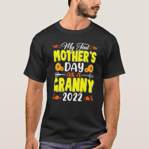 Mein erster Muttertag als große, lustige Mütter Da T-Shirt