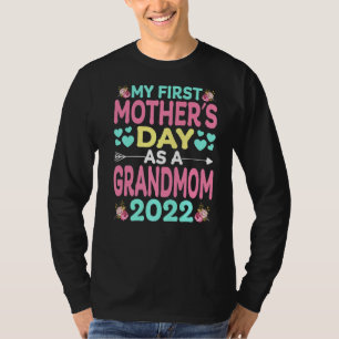 Mein erster Muttertag als Großmutter Funny Mthers T-Shirt