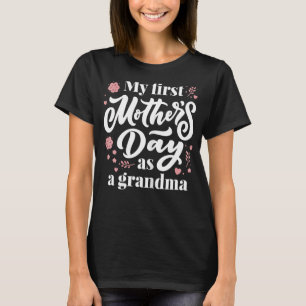 Mein erster Muttertag als Oma zum ersten Mal T-Shirt