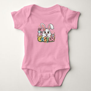 Mein erster Ostern Baby Strampler