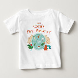 Mein erster Pessach Junge Jahr Baby T-shirt