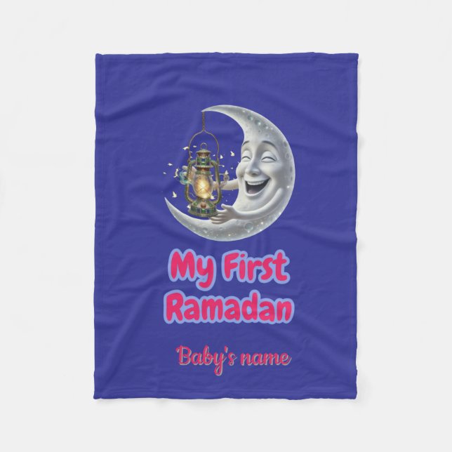 Mein erster RAMADAN Fleecedecke (Vorderseite)