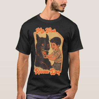 Mein erster Rettungshund Lustig - Lustige Rettung T-Shirt