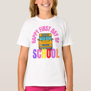 Mein erster Schultag zurück zur Schule T-Shirt