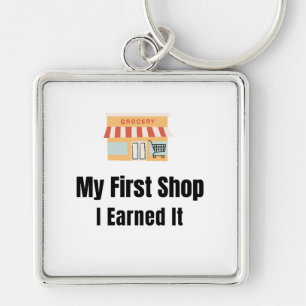 Mein erster Shop-Anhänger – Ich habe ihn verdient Schlüsselanhänger