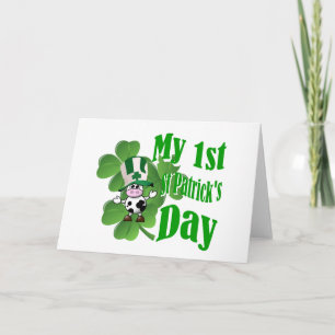Mein erster St. Patrick's Day Karte