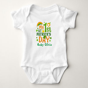 Mein erster St. Patricks's Day Niedlich Baby Strampler