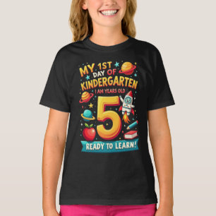 Mein erster Tag im Kindergarten 1. Schultag T-Shirt