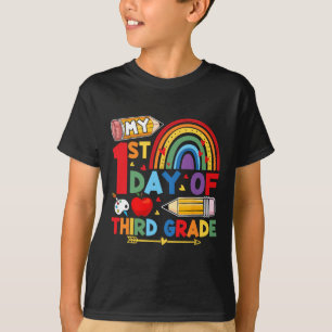 Mein erster Tag in der 3. Klasse Dritte Klasse Reg T-Shirt