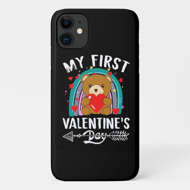 mein erster Valentinstag Case-Mate iPhone Hülle (Rückseite)