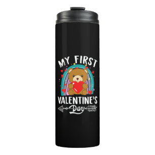 mein erster Valentinstag Thermosbecher