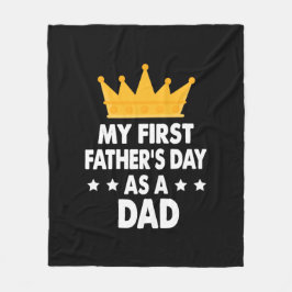 Mein erster Vater als Vater 2021 Fleecedecke