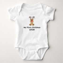 Mein erster Weihnachts-Body Baby Strampler