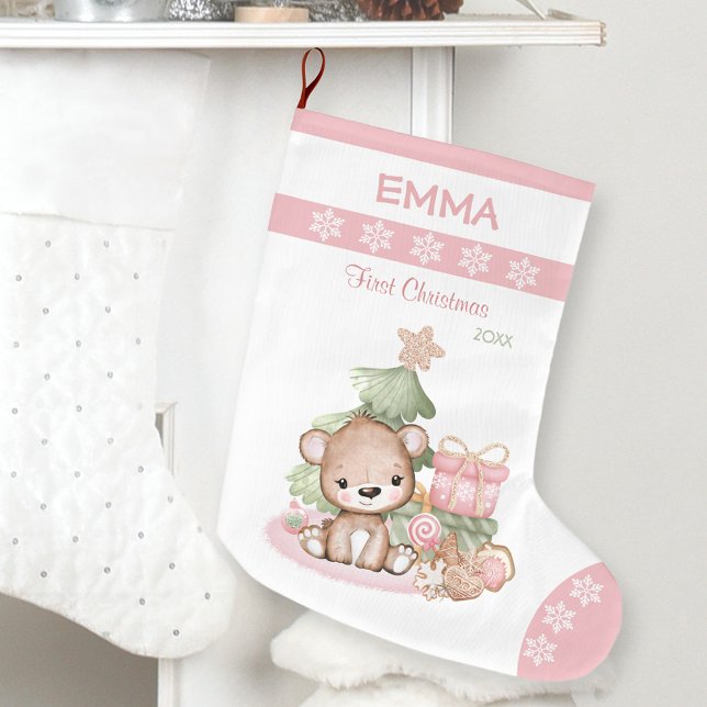 Mein erster Weihnachtsjungweihnachtsjugendlicher S Kleiner Weihnachtsstrumpf (My First Christmas Baby Christmas Stocking)