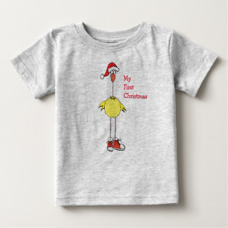 Mein erster Weihnachtskinderanzug Baby T-shirt