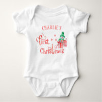 Mein erster Weihnachtsschneemann mit Geschenken