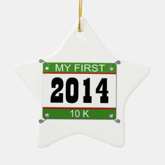 Mein erstes 10K - 2014 Keramik Ornament
