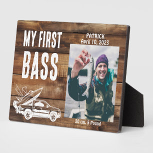Mein erstes Bass-Foto-Geschenk Fotoplatte