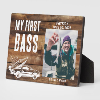 Mein erstes Bass-Foto-Geschenk Fotoplatte