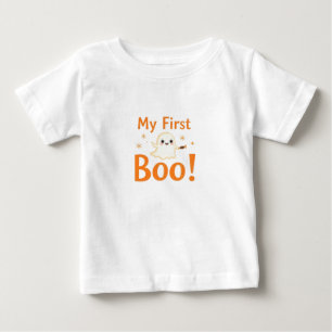 Mein erstes Boo Baby Halloween Textdesign T-shirt