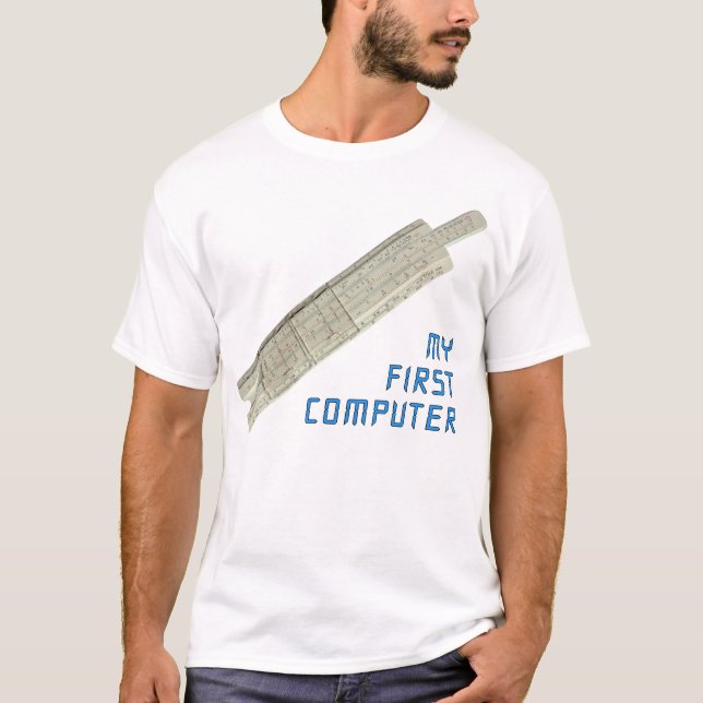 Mein erstes Computer-T-Shirt T-Shirt (Vorderseite)
