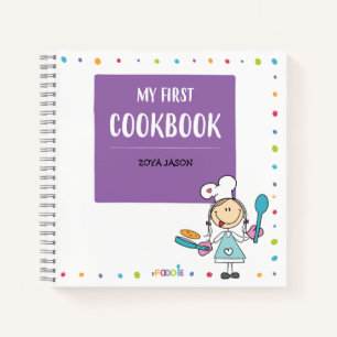MEIN ERSTES COOKBOOK Leere Rezept Notebook Notizbuch