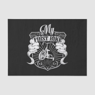 mein erstes Fahrrad Seidenpapier