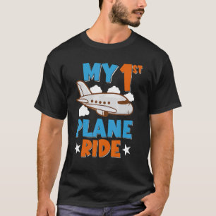 Mein erstes Flugzeug-Reitflugzeug Grafikkids T-Shirt
