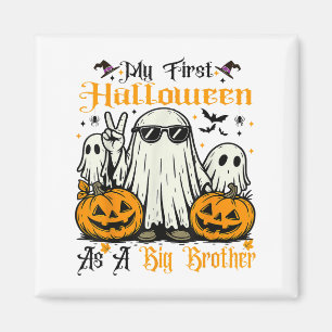 Mein erstes Halloween als großer Bruder Ghost Pump Magnet
