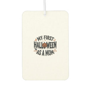 Mein erstes Halloween als Mama Vintage-Halloween-D Autolufterfrischer