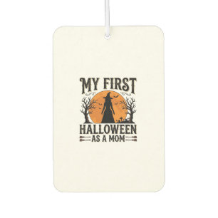 Mein erstes Halloween als Mama Vintage-Halloween-D Autolufterfrischer