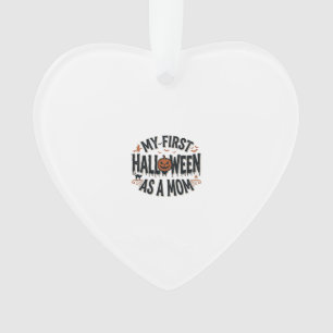 Mein erstes Halloween als Mama Vintage-Halloween-D Ornament