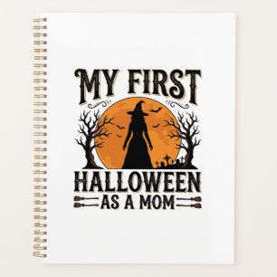 Mein erstes Halloween als Mama Vintage-Halloween-D Planer