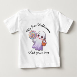 Mein erstes Halloween-Geist-Baby-T-Shirt Baby T-shirt