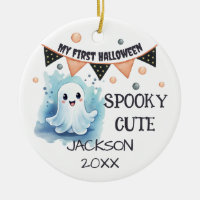 Mein erstes Halloween - Niedlich Happy Ghost anpas