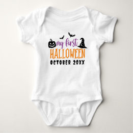 Mein erstes Halloween Niedlicher Säugling Personal Baby Strampler