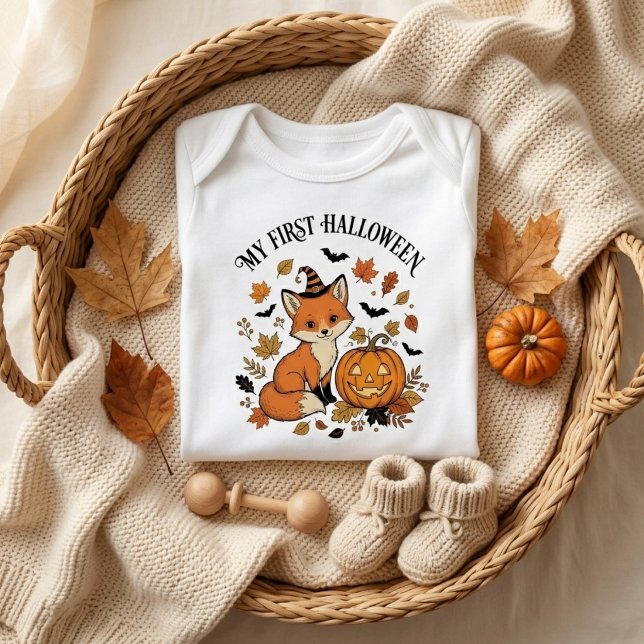 Mein erstes Halloween Orange Baby Strampler (Von Creator hochgeladen)