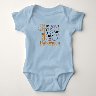 Mein erstes Halloween süß lustig Baby Strampler