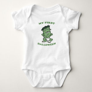 Mein erstes Halloween süßes Baby-Junge-Mädchen-Kos Baby Strampler