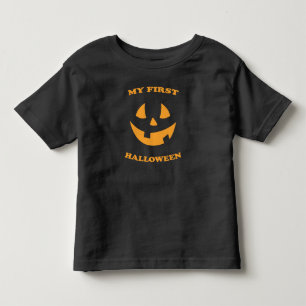 Mein erstes Halloween süßes Baby-Jungen-Mädchen-Ko Kleinkind T-shirt