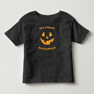 Mein erstes Halloween süßes Baby-Jungen-Mädchen-Ko Kleinkind T-shirt