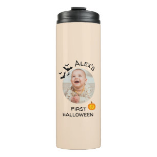 Mein erstes Halloween-Tasse Custom Foto Pumpkin &  Thermosbecher