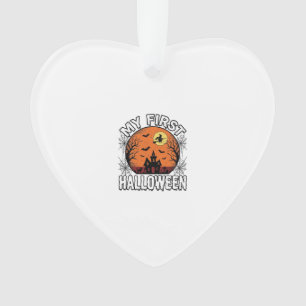 Mein erstes Halloween Vintage-Kinder-Shirt-Design_ Ornament