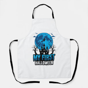 Mein erstes Halloween Vintage verfluchtes Schloss Schürze