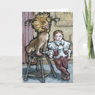 Mein erstes Haustier Nr. 2 - unbedruckter Gruß in  Karte