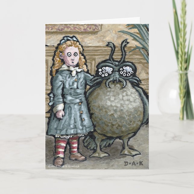 Mein erstes Haustier Nr. 5 - unbedruckter Gruß in  Karte (Vorderseite)