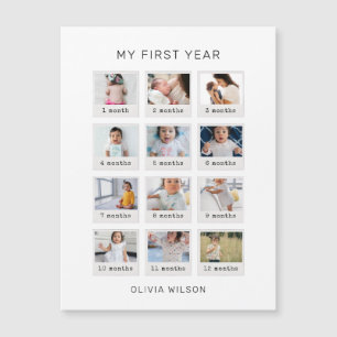 Mein erstes Jahr Magnetkarte