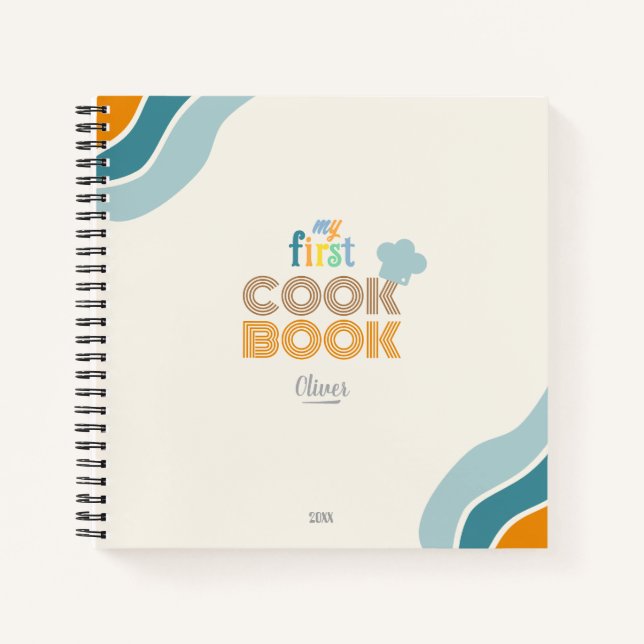 "Mein erstes Kochbuch für Kinder" Notizbuch (Vorderseite)