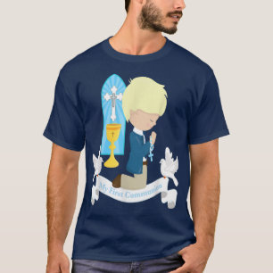Mein erstes kommunales Geschenk Kinder Son Boy Blo T-Shirt